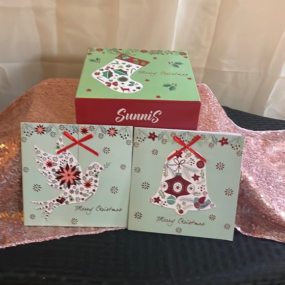 Christmas Cards Boxed SunniS Envelopes 24 Cards ( 4 ea. 6 Designs ) NIB - Picture 1 of 4